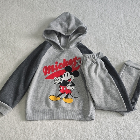 Disney Other - Disney Mickey Mouse Heather Gray Hoodie
